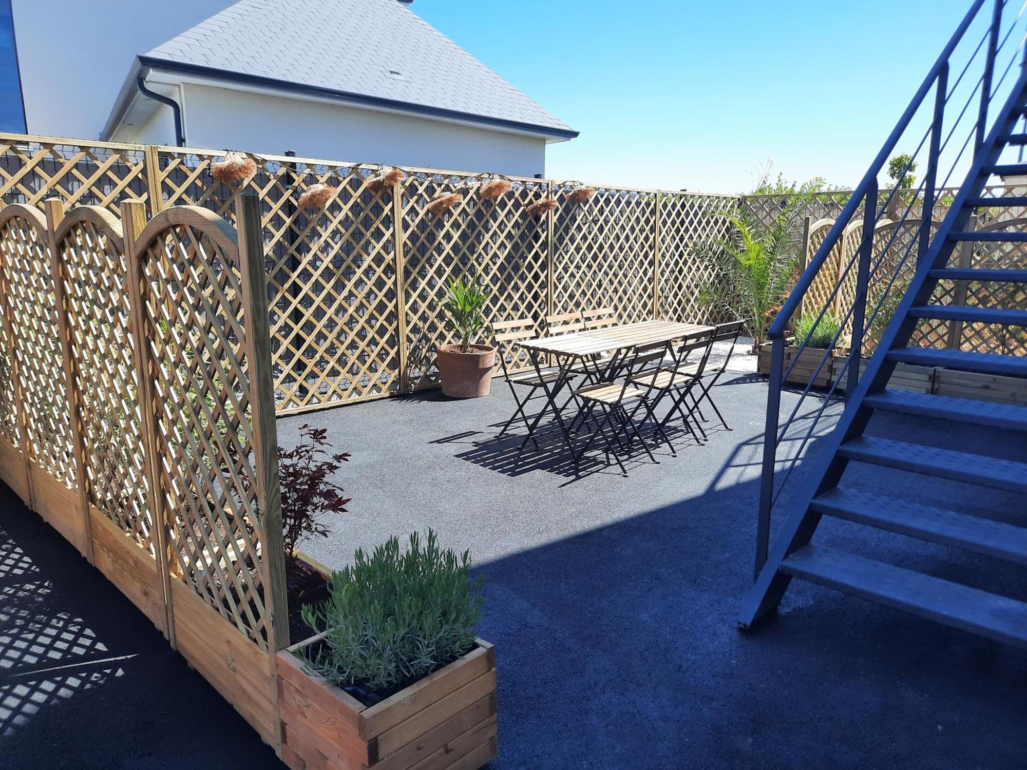 Duplex Avec Vue Sur Mer-La Rose Des Vents Saint-Côme-de-Fresné Exteriér fotografie