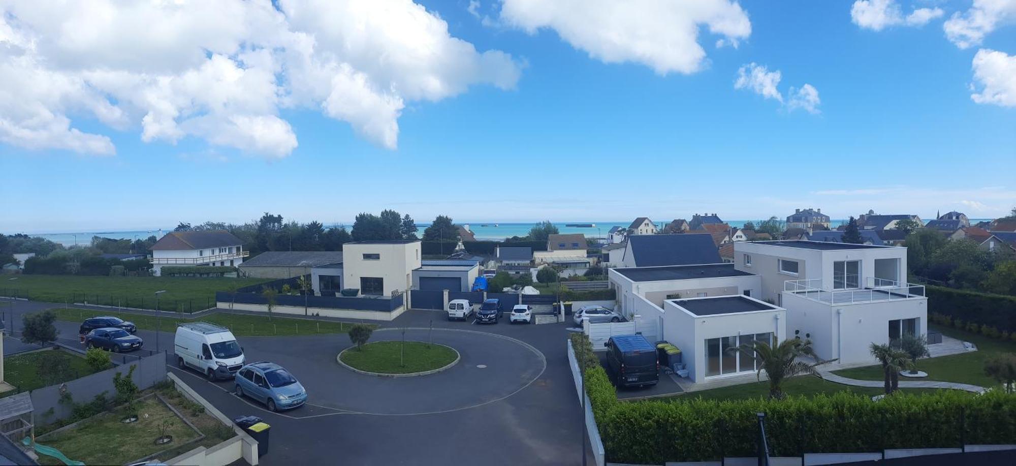 Duplex Avec Vue Sur Mer-La Rose Des Vents Saint-Côme-de-Fresné Exteriér fotografie